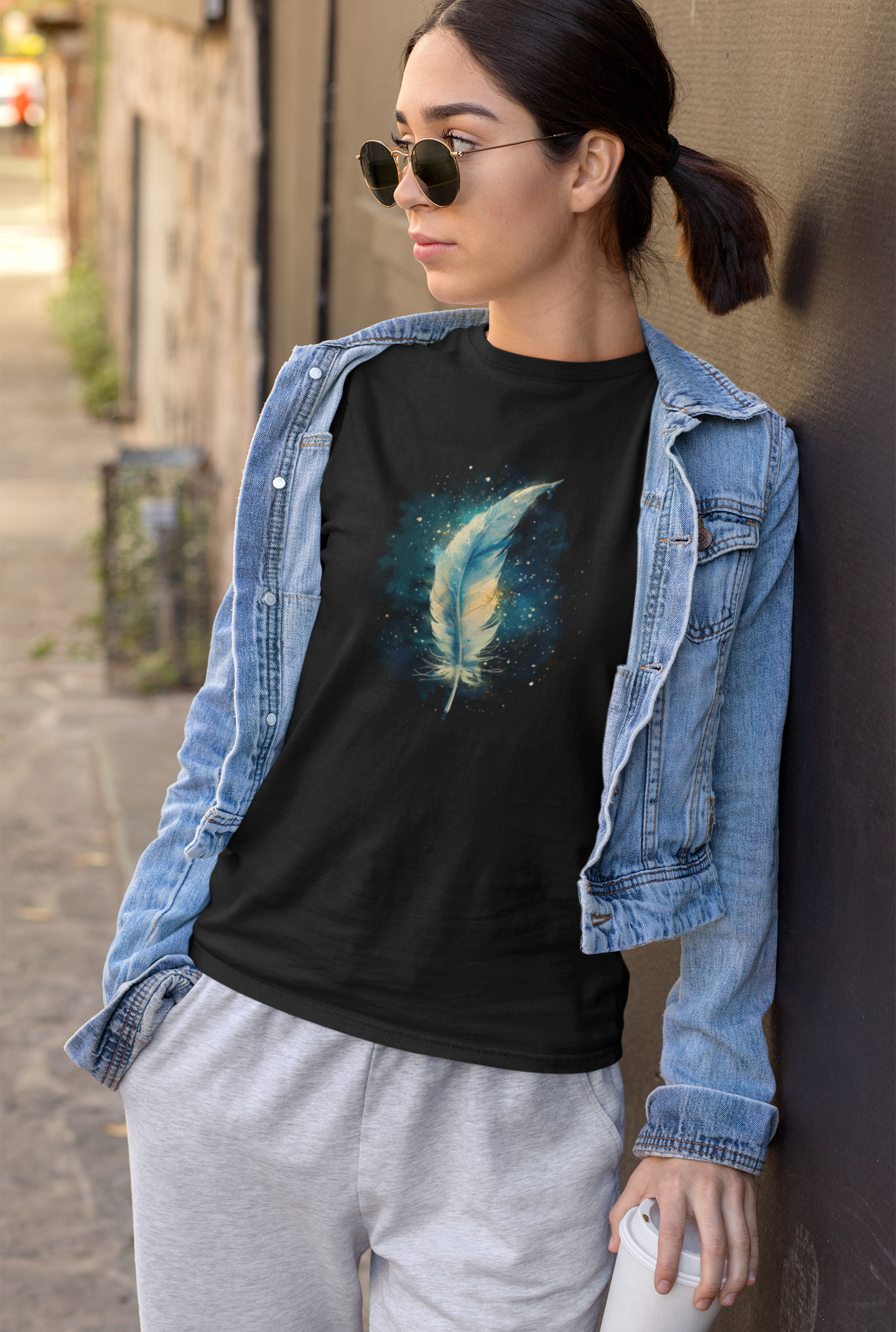 Premium Feather Art Unisex Tees
