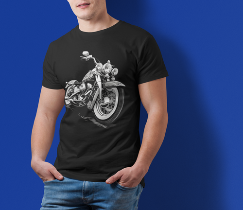 Premium Bike Art Unisex Tees