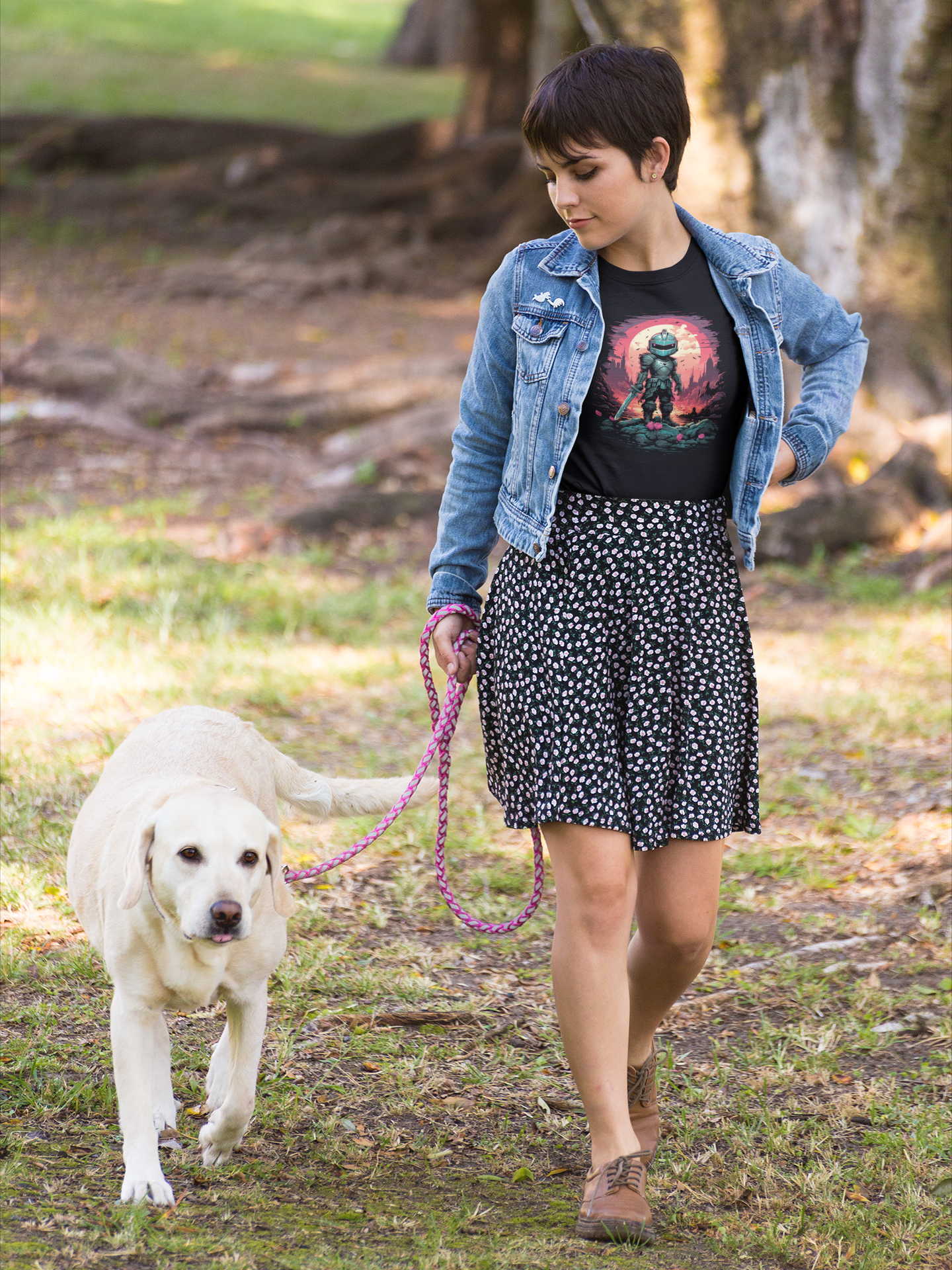 Premium Creative Cute Warrior Art Unisex Tees