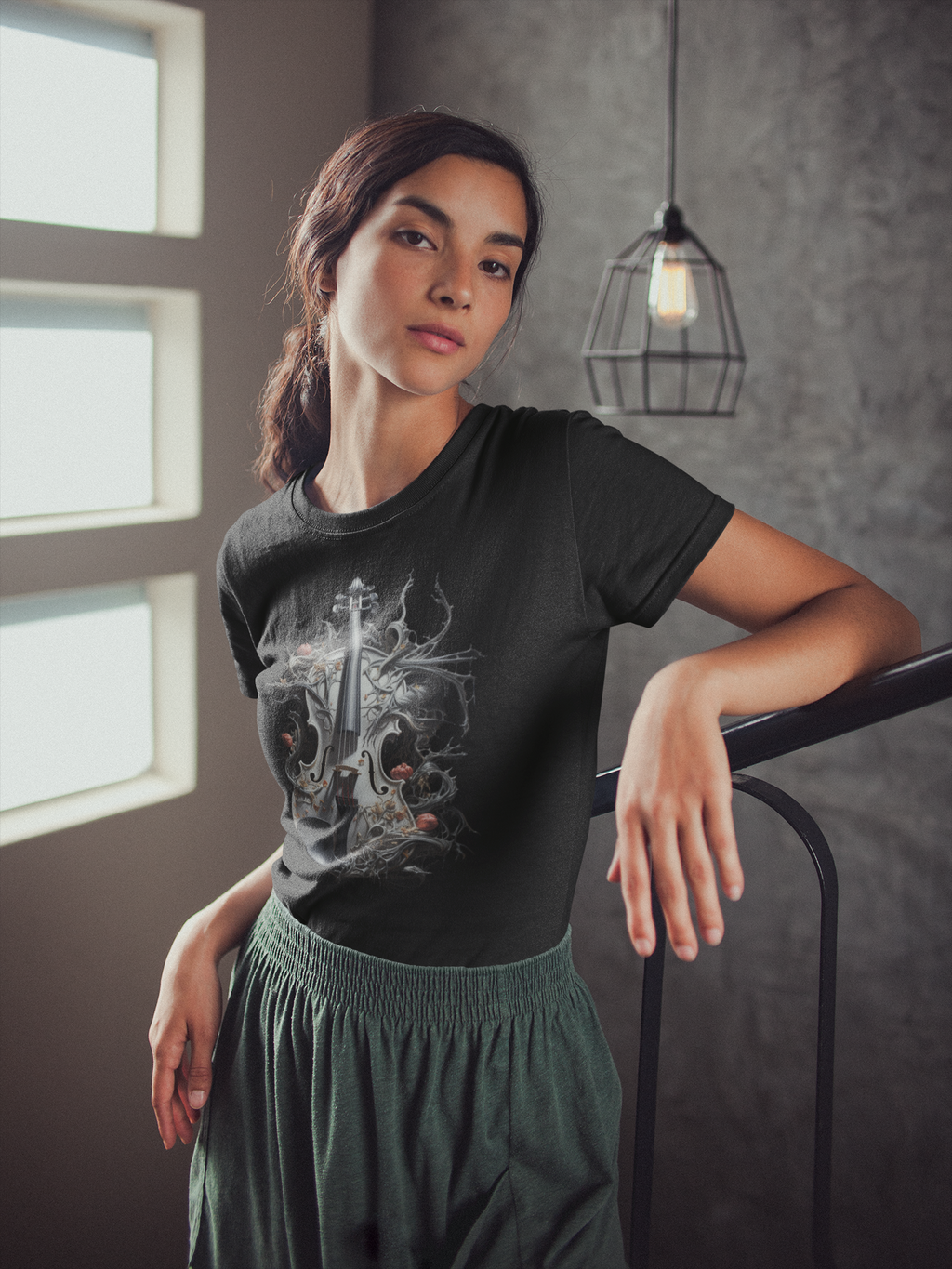 Premium Violin Art Unisex Tees