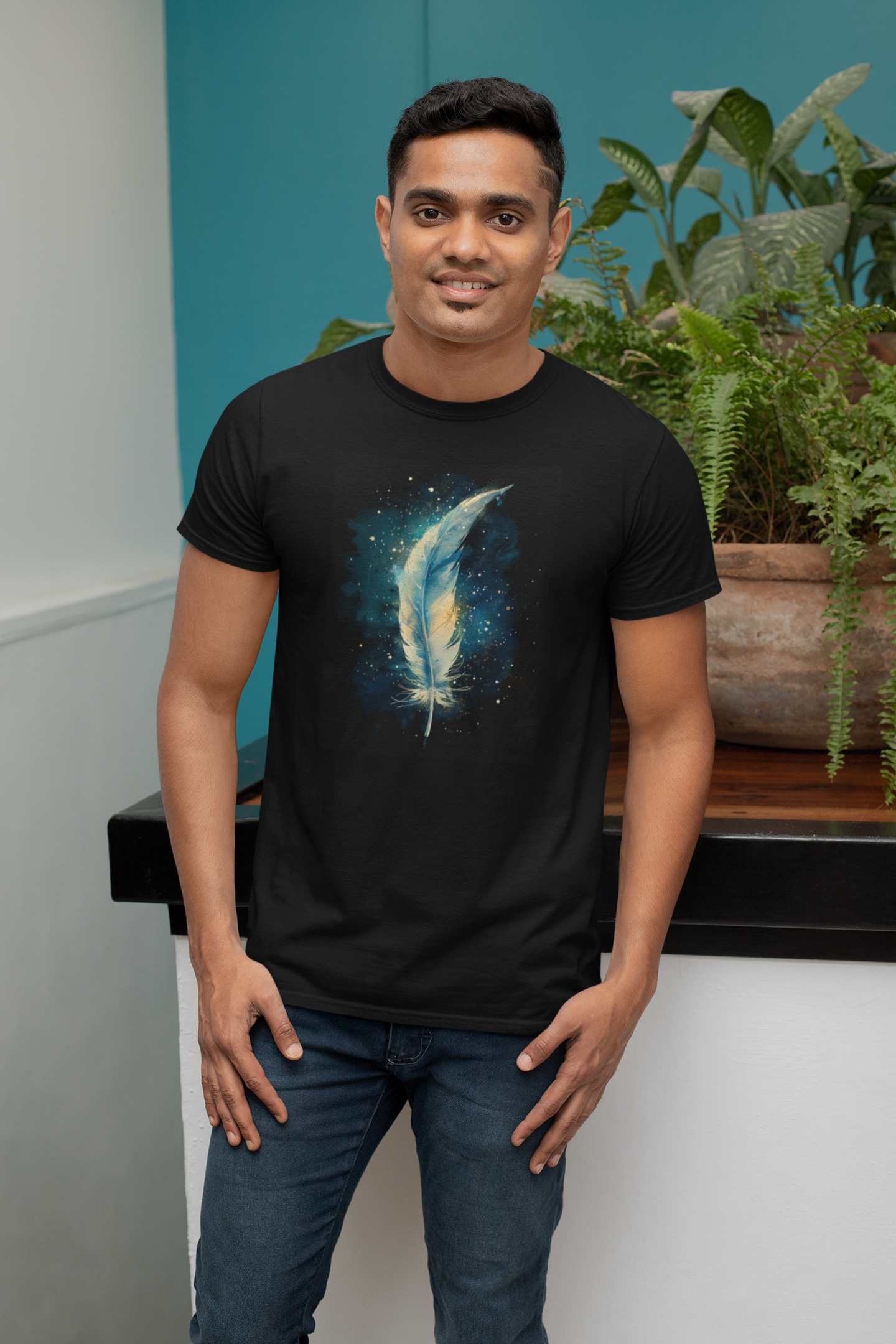 Premium Feather Art Unisex Tees