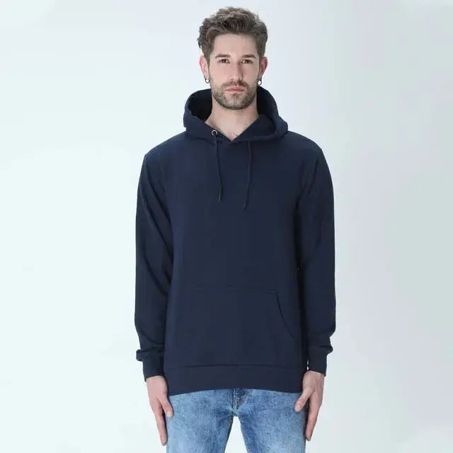 Premium Unisex Navy Blue Hoodie {BUY 1 GET 1 FREE}