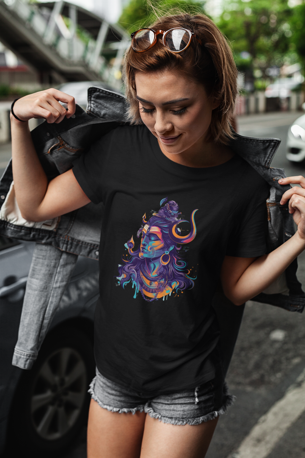 Premium Abstract Shiva Unisex Tees