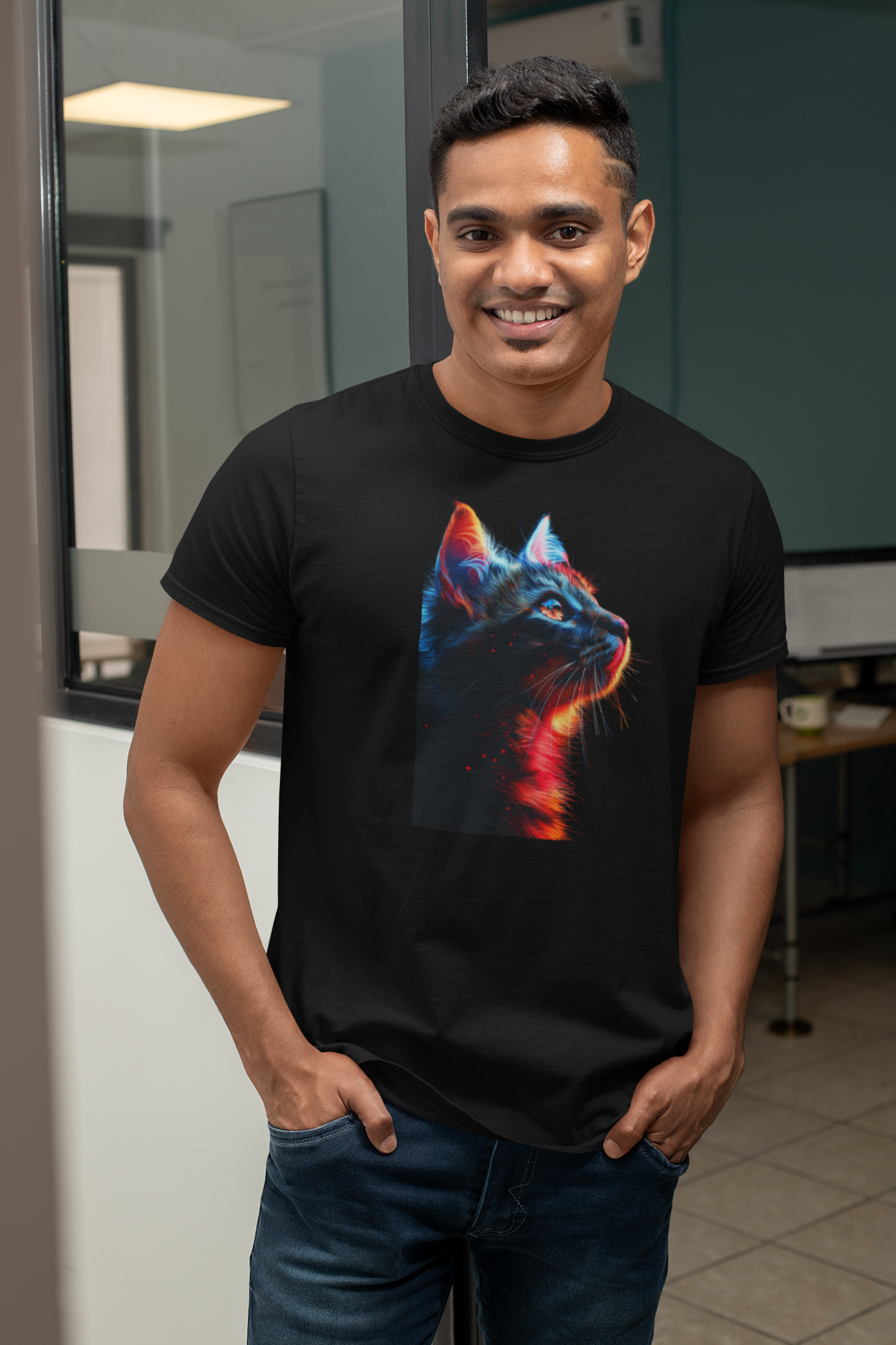 Premium Cat Art Unisex Tees