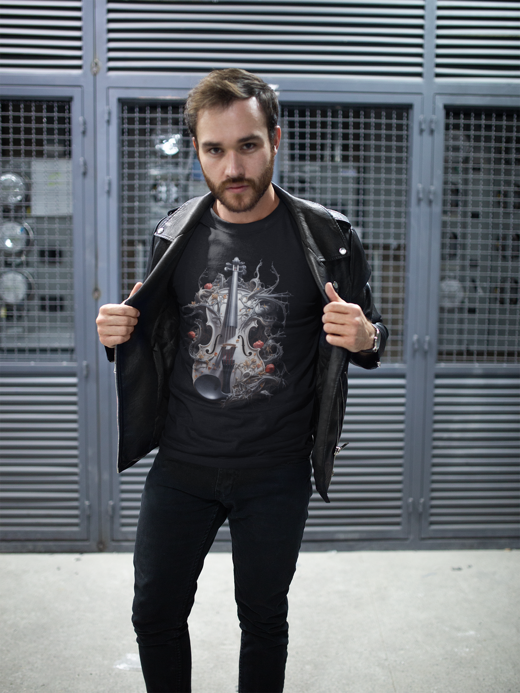 Premium Violin Art Unisex Tees