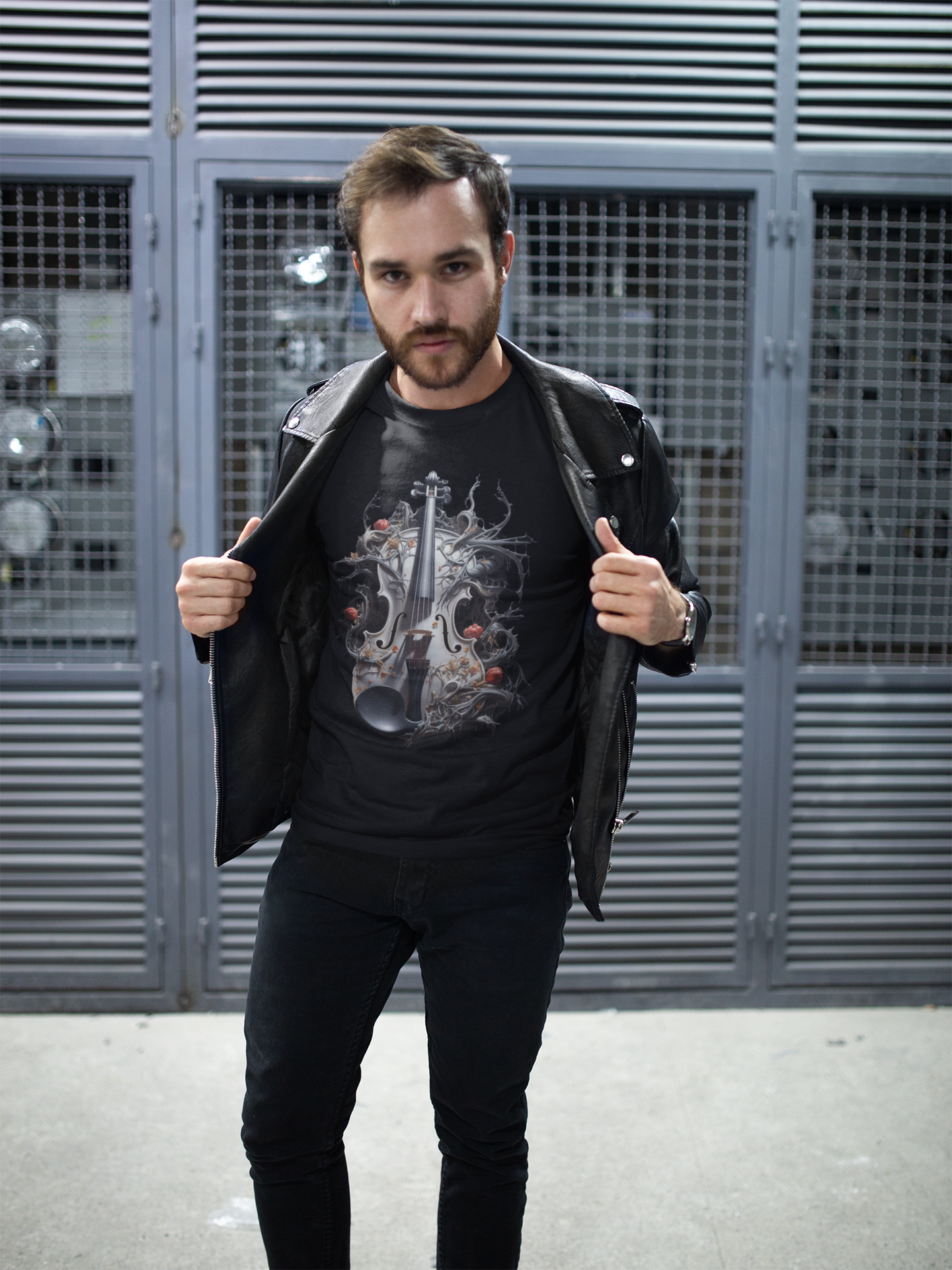 Premium Violin Art Unisex Tees