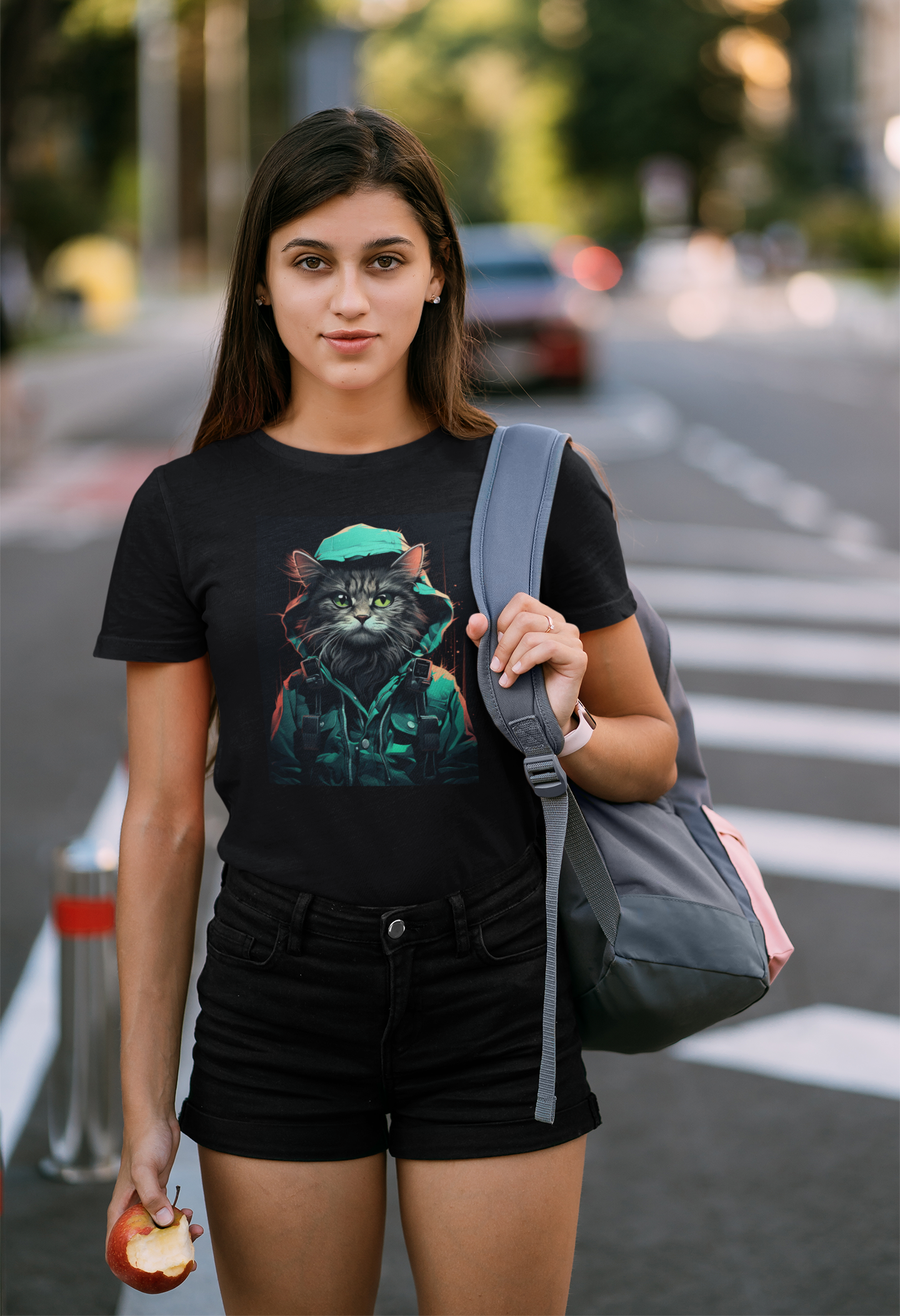 Premium The Pirate Cat Art Unisex Tees