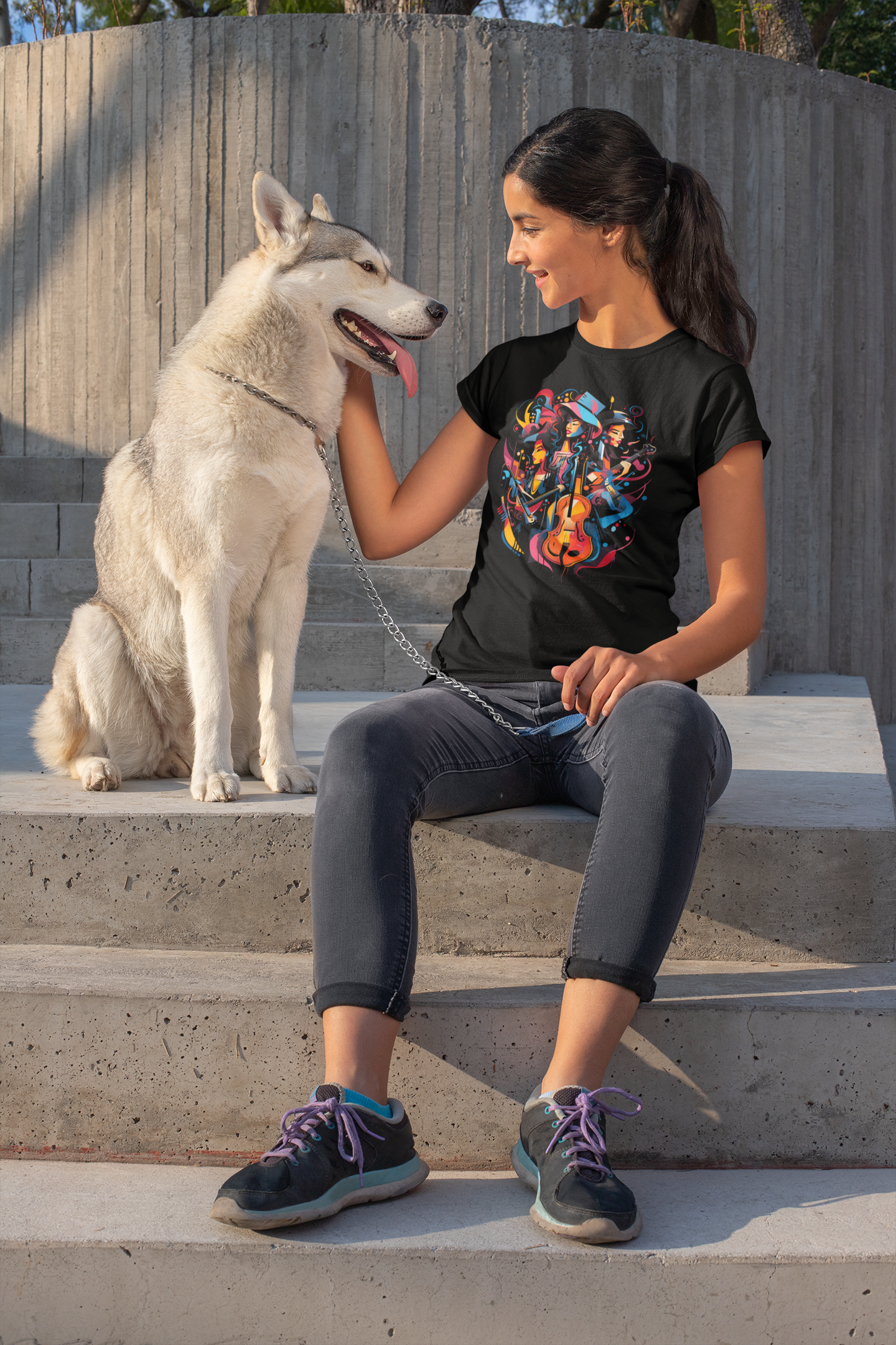 Premium Creative Guitar Art Unisex Tees