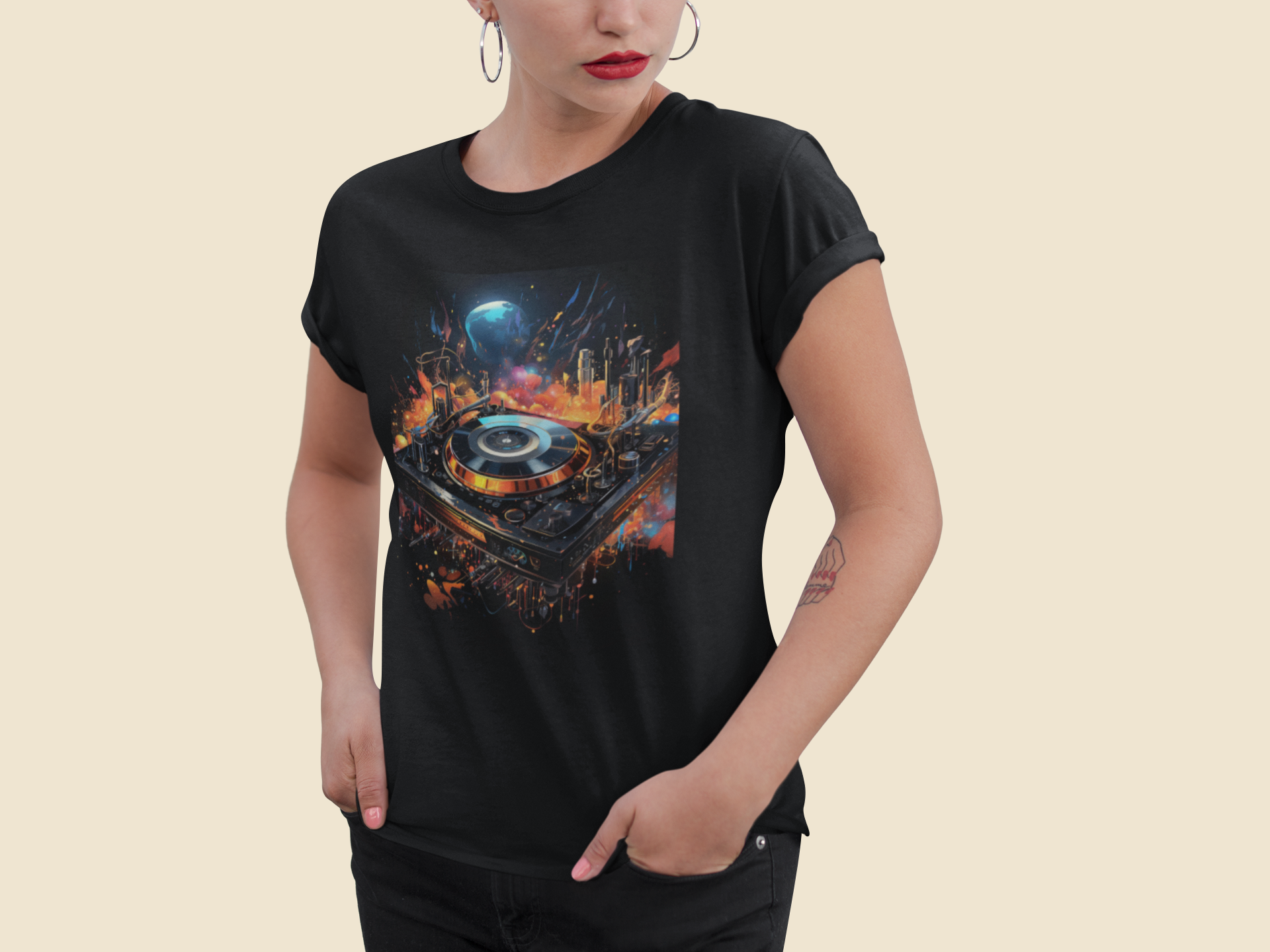 Premium Creative DJ Art Unisex Tees